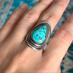 Sterling Silver Turquoise Ring